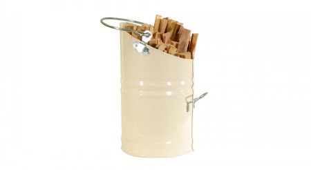 Fireside Accessory Bucket Cream Medium